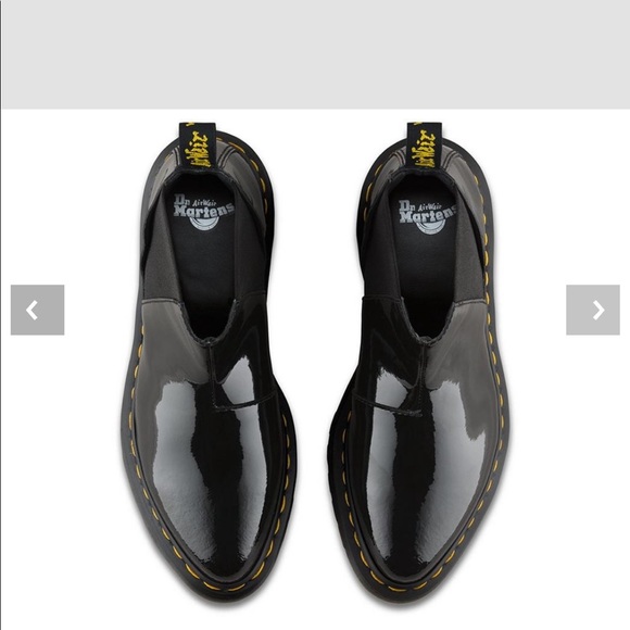Dr martens bianca patent Clearance